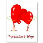 Illustration of St. Valentine's Day 「Love」