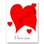 Illustration of St. Valentine's Day 「Love」 